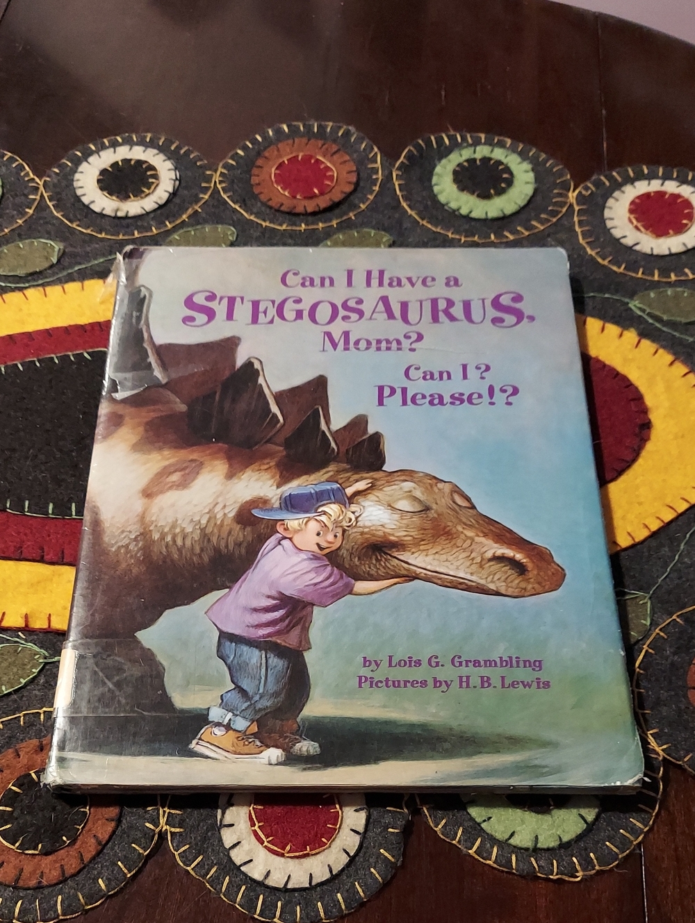 ❤️ Can I Have a Stegosaurus, Mom? Children's Hardcover Book